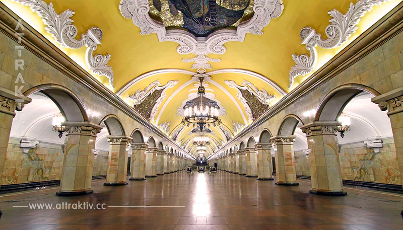 Die schönsten Metrostationen  der ganzen Welt