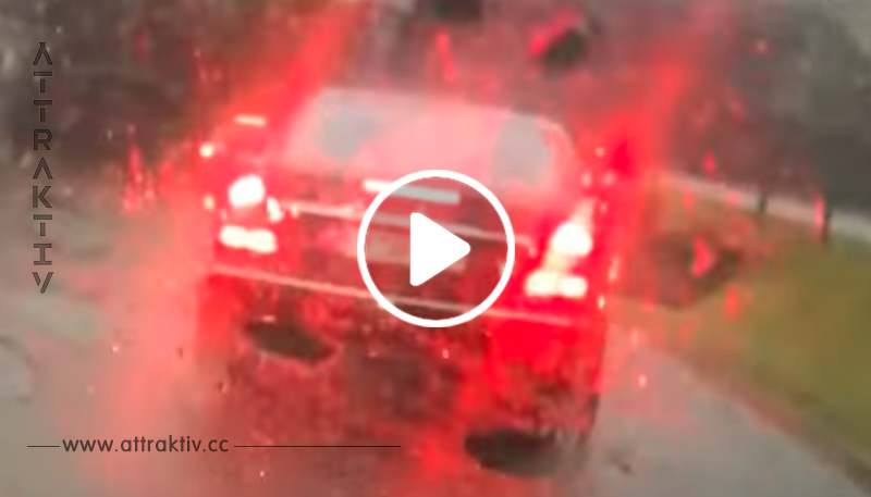 Videos zeigen schweres Hagel-Unwetter in Hartberg	