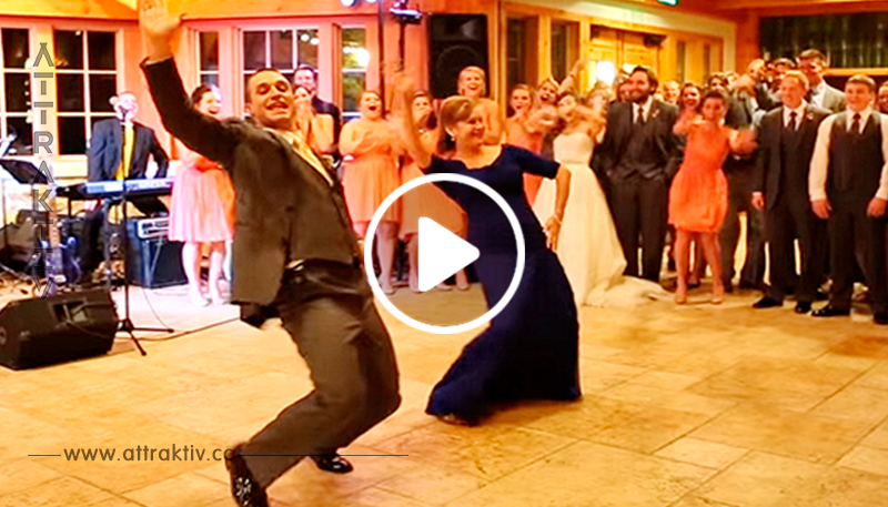 Der Bräutigam lud seine Mutter ein, zusammen zu tanzen. Aufmerksamkeit auf 0: 19 ... So von ihnen wartete niemand auf !!