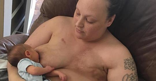 Texas: Nach Kampf gegen Brustkrebs – stillende Mutter zeigt stolz ihre Narbe