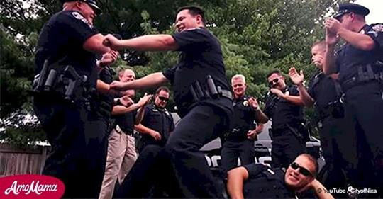 Lip-Sync-Tanzchallenge einer Polizeiabteilung mit dem Song „Footloose“ wird im Internet schnell viral