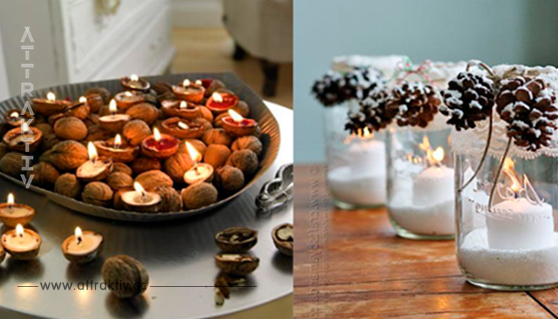 Kommen Sie jetzt schon ein wenig in die Weihnachtsstimmung mit diesen wunderschönen DIY Kerzenhalter Ideen! Nummer 6 ist wirklich ausgezeichnet!