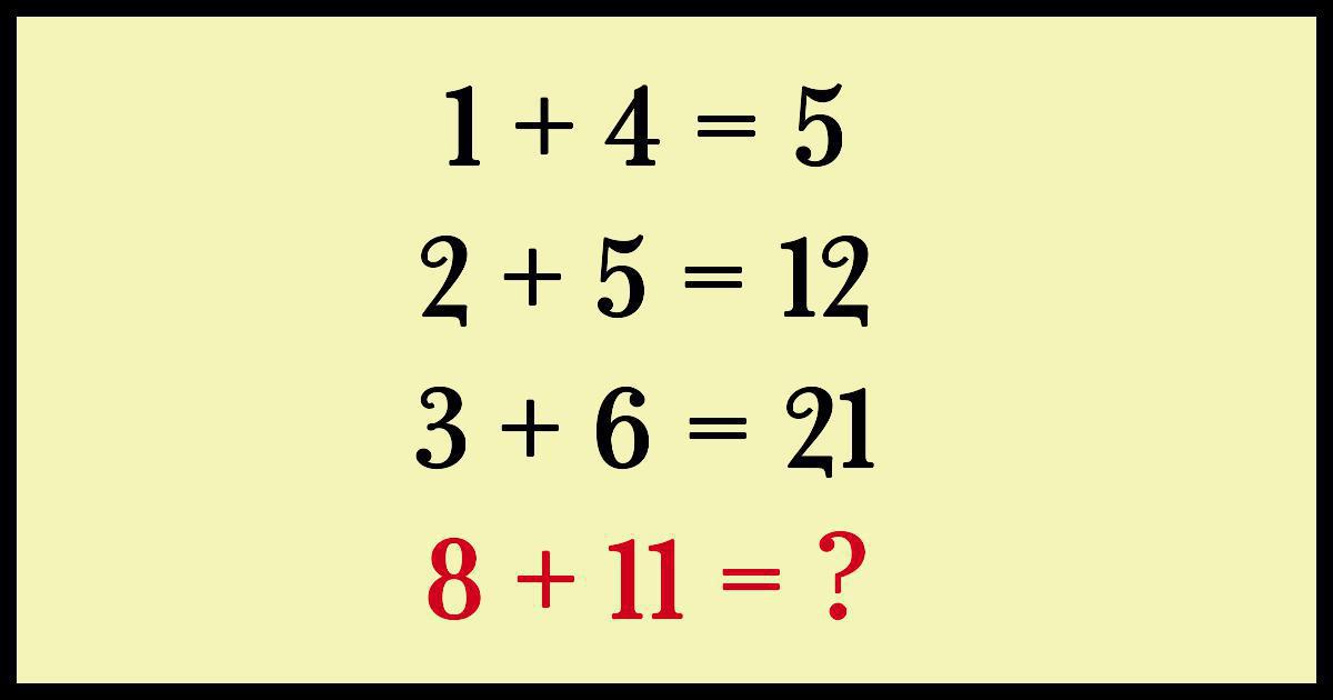 Warnung: Nur Menschen mit IQs über 130 können dieses verrückte virale Mathe Rätsel lösen