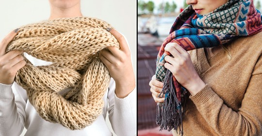 25 Varianten, einen Schal zu binden