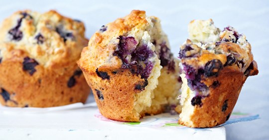 Classic Blueberry Muffins (Blaubeer-Muffins)