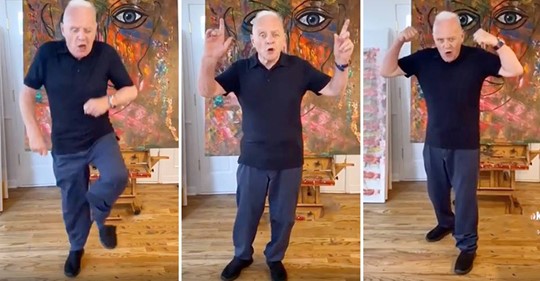 Anthony Hopkins tanzt den 'Toosie Slide': 82-jähriger Schauspieler überrascht mit Tanzvideo