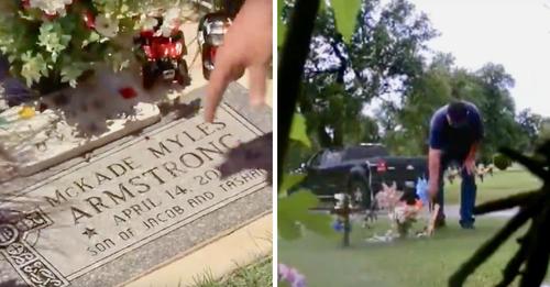 Trauernde Eltern installieren eine verstecke Kamera auf dem Friedhof und konfrontieren den Dieb, der das Grab ihres Sohnes bestohlen hat