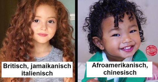 15 Kinder, die Vorfahren aus aller Welt haben