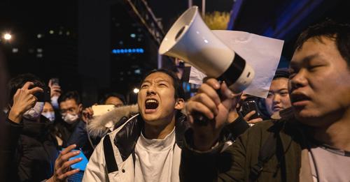 'Wir wollen Freiheit': Chinesen protestieren weiter gegen Corona-Regeln – zahlreiche Festnahmen